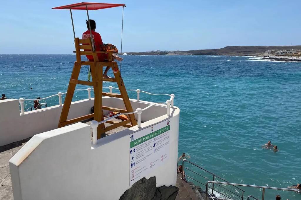 Ferienwohnung Fragancias Del Mar & Wifi Poris de Abona Exterior foto